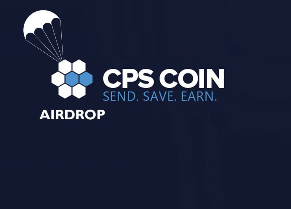 Coinspayment launches Coinspayment (CPS)Token and CPS Token Airdrop Details.