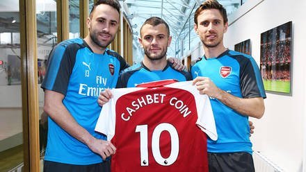 Cashbet a Blockchain Powered iGaming Platform partners with Arsenal Football Club
