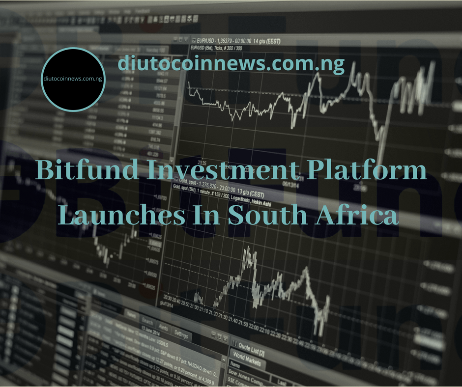 Investment Platform Bitfund.  Launched In Johannesburg, South Africa.