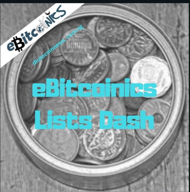 eBitcoinics Exchange and Cryptocurrency Learning Platform Ghana lists Dash.