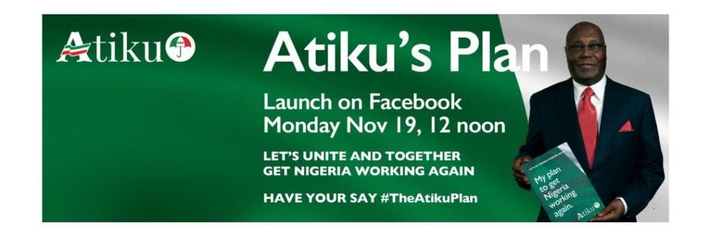 Atiku Abubakar Reveals His Intentions To Legalize Cryptocurrencies In Nigeria.