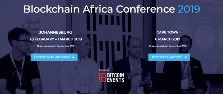 Johannesburg And Cape Town To Host The 5th Edition Of Blockchain Africa Conference.