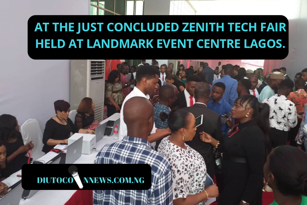 Blockchain Is One Of The Disruptive Technologies Says Jim Ovia At The Just Concluded Zenith Tech Fair In Lagos.