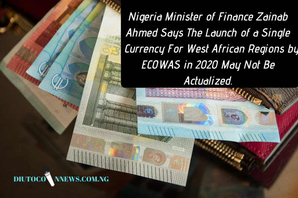 The Launch of Single Currency For West Africa May Not Be Actualized Says Nigeria Minister of Finance Zainab.