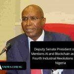 Deputy Senate President of Nigeria Mentions AI and Blockchain Technology as One of the Fourth Industrial Revolution Needed in Nigeria.