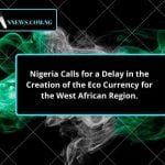 Nigeria Calls for a Delay in the Creation of the Eco Currency for the West African Region.