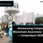 Announcing Campus Blockchain Awareness Tour — Campusbact 2020.