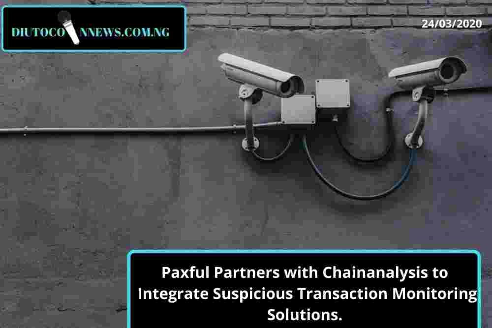 Paxful Partners with Chainalysis to Integrate Suspicious Transaction Monitoring Solutions.
