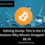 Halving Dump: These are the 4 Main Reasons Why Bitcoin Dropped $10K to $8.1K