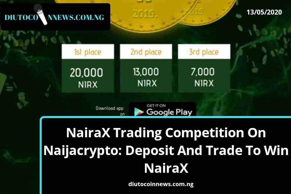 NairaX Trading Competition On Naijacrypto: Deposit And Trade To Win NairaX
