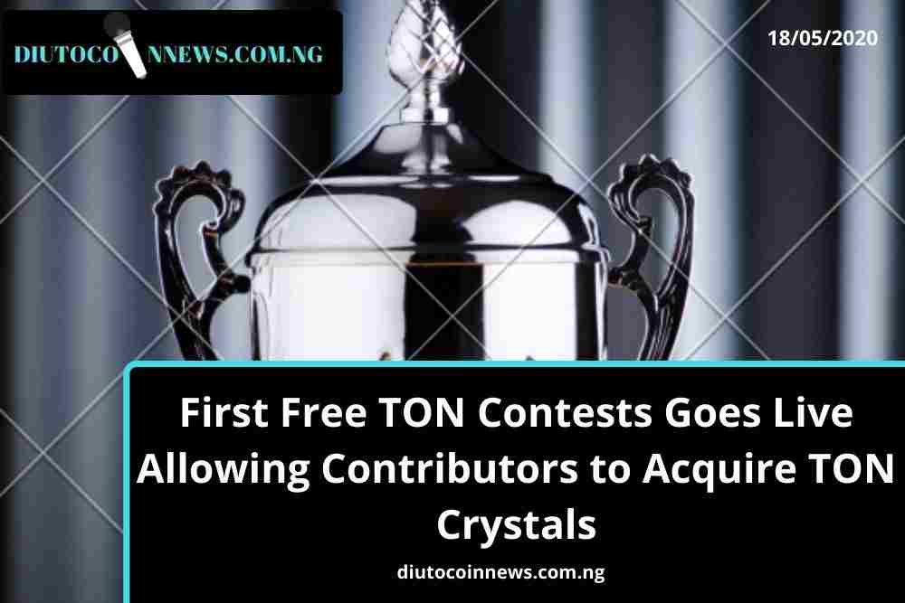 First Free TON Contests Goes Live Allowing Contributors to Acquire TON Crystals