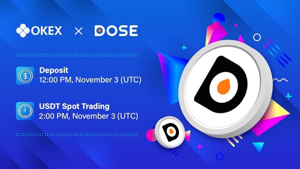 OKEx Announces the Listing of DOSE