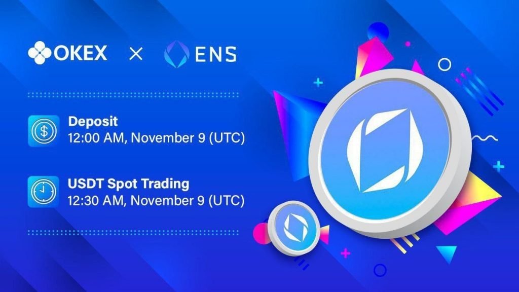OKEx Lists ENS Token on Spot Trading Market