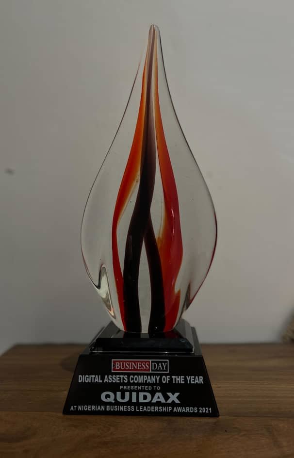 Quidax Wins Big At The Nigerian Business Leadership Awards