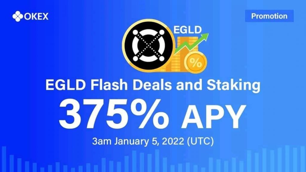 OKEx Will Launch EGLD Staking and Flash Deals with the 25th phase of Subscriptions