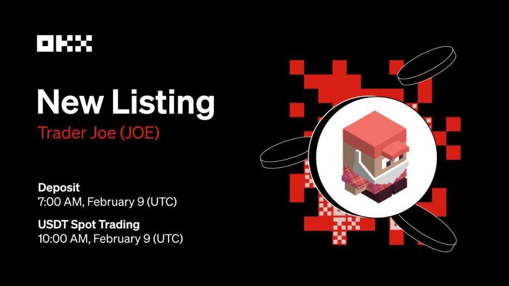 Trade TraderJoe’s JOE Token on OKX Spot Trading Platform