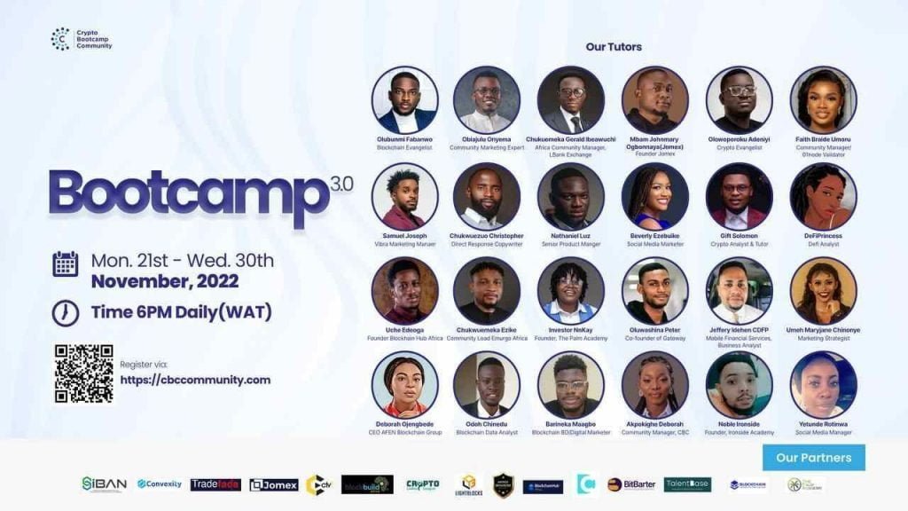 Crypto Bootcamp Community is set to host the biggest blockchain and crypto education bootcamp.