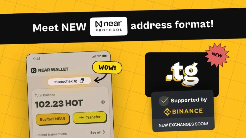 Airdrop: Mining $HOT Token Using HERE Wallet, Near Protocol-based Telegram Wallet