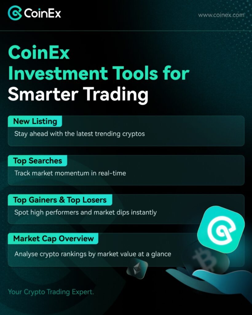 Elevate Your Trading Experience: A User Guide to CoinEx Investment Tools