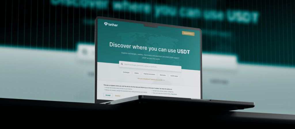 Tether Launches Usdt.directory a Global Directory For Businesses